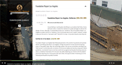 Desktop Screenshot of foundation-repair-los-angeles-la.com